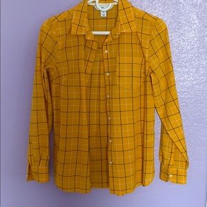 Mustard button up